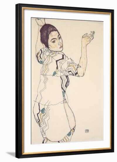 Portrait of Friederike Maria Beer, 1914-Egon Schiele-Framed Giclee Print