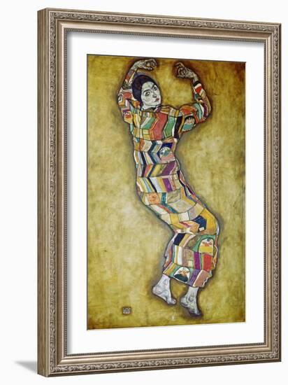 Portrait of Friederike Maria Beer, 1914-Egon Schiele-Framed Giclee Print