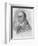 Portrait of Friedrich Kind-Moritz Michael Daffinger-Framed Giclee Print