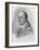 Portrait of Friedrich Kind-Moritz Michael Daffinger-Framed Giclee Print