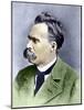 Portrait of Friedrich Nietzsche (1844 - 1900).-Unknown Artist-Mounted Giclee Print