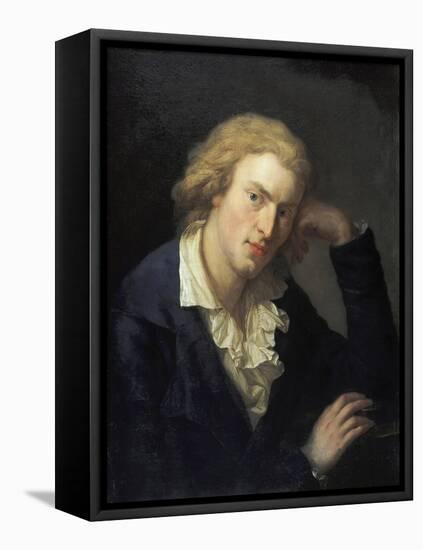 Portrait of Friedrich Von Schiller-Anton Graff-Framed Premier Image Canvas