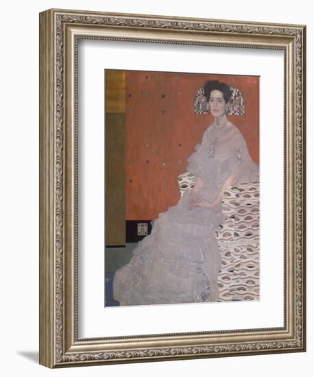 Portrait of Fritza Riedler, 1906-Gustav Klimt-Framed Giclee Print