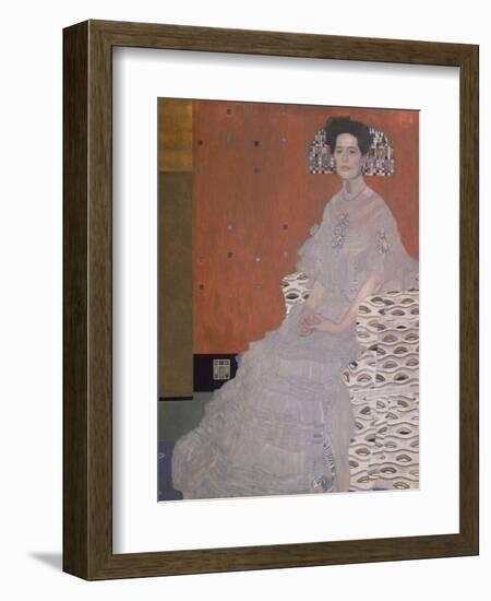 Portrait of Fritza Riedler, 1906-Gustav Klimt-Framed Giclee Print