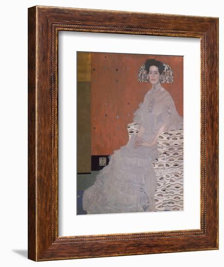 Portrait of Fritza Riedler, 1906-Gustav Klimt-Framed Giclee Print