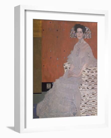 Portrait of Fritza Riedler, 1906-Gustav Klimt-Framed Giclee Print