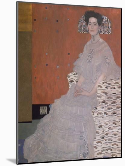 Portrait of Fritza Riedler, 1906-Gustav Klimt-Mounted Giclee Print