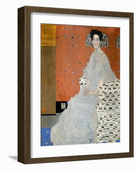 Portrait of Fritza Riedler, 1906-Gustav Klimt-Framed Giclee Print