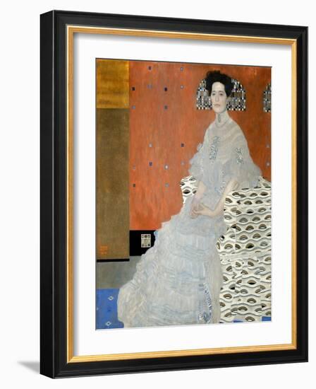 Portrait of Fritza Riedler, 1906-Gustav Klimt-Framed Giclee Print