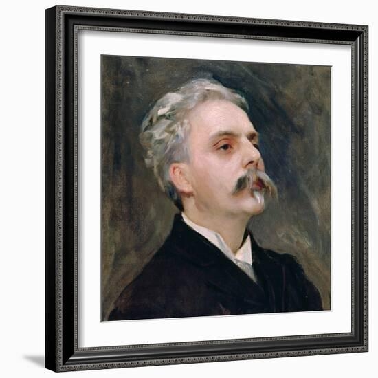 Portrait of Gabriel Faure (1845-1924)-John Singer Sargent-Framed Giclee Print