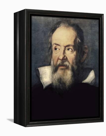 Portrait of Galileo Galilei-Justus Sustermans-Framed Stretched Canvas