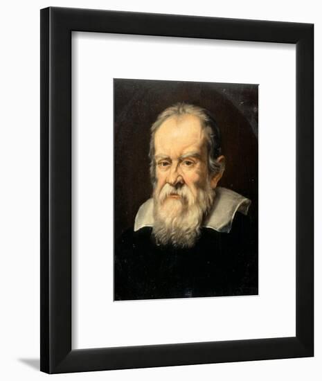 Portrait of Galileo Galilei-Francesco Boschi-Framed Giclee Print