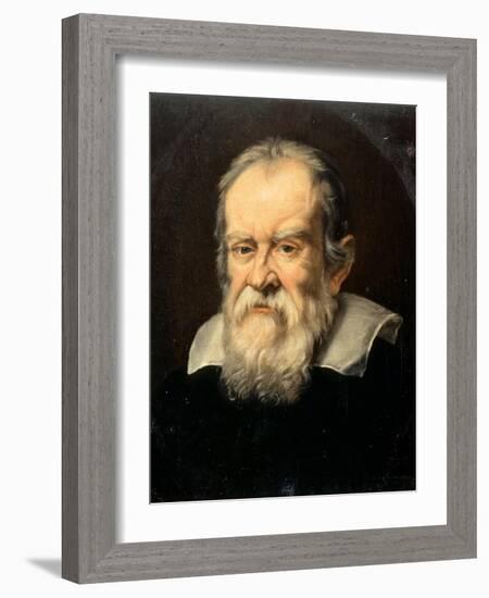 Portrait of Galileo Galilei-Francesco Boschi-Framed Giclee Print
