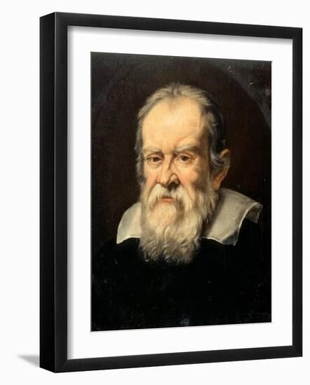 Portrait of Galileo Galilei-Francesco Boschi-Framed Giclee Print