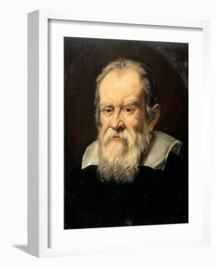 Portrait of Galileo Galilei-Francesco Boschi-Framed Giclee Print