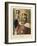 Portrait of Gambrinus, Legendary King of Flanders, Pictorial Broadsheet Published by F.C.…-German School-Framed Giclee Print