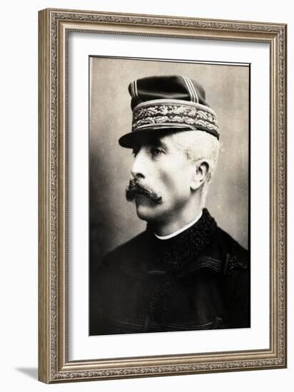 Portrait of Gaston, Marquis de Galliffet (1830-1909), French general and politician-French Photographer-Framed Giclee Print