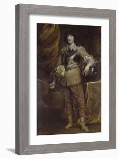 Portrait of Gaston of France, Duke of Orleans-Sir Anthony Van Dyck-Framed Giclee Print