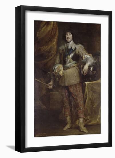 Portrait of Gaston of France, Duke of Orleans-Sir Anthony Van Dyck-Framed Giclee Print