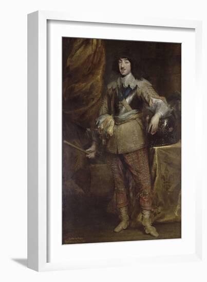 Portrait of Gaston of France, Duke of Orleans-Sir Anthony Van Dyck-Framed Giclee Print