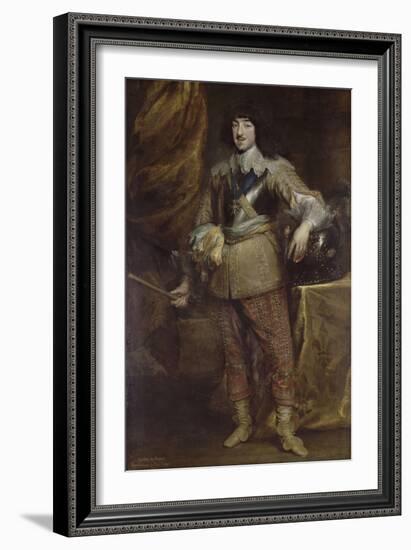 Portrait of Gaston of France, Duke of Orleans-Sir Anthony Van Dyck-Framed Giclee Print