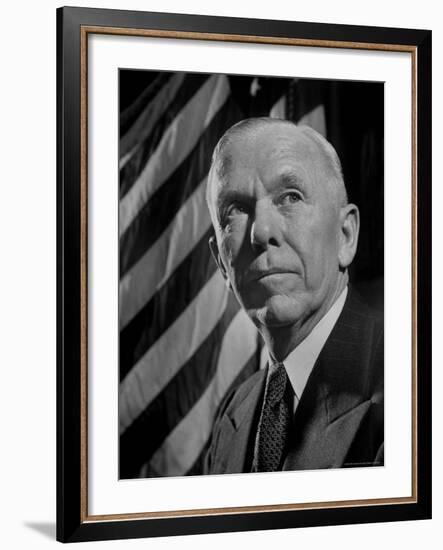 Portrait of Gen. George C. Marshall-Thomas D^ Mcavoy-Framed Premium Photographic Print