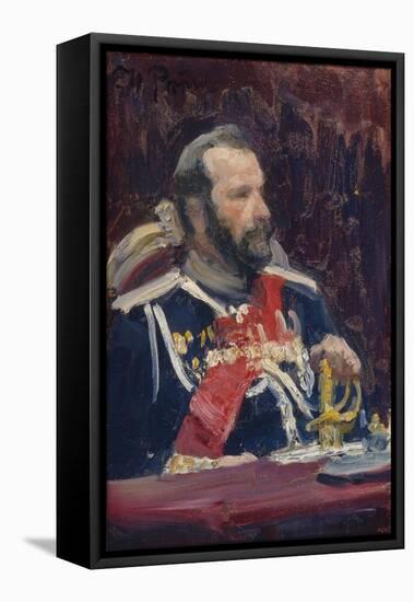 Portrait of General Alexei Nikolayevich Kuropatkin, C.1901-1902-Ilya Yefimovich Repin-Framed Premier Image Canvas