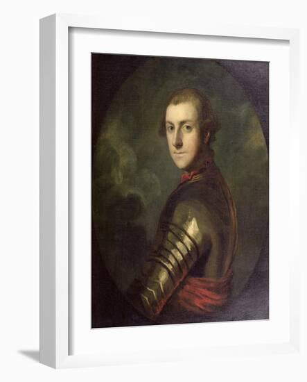 Portrait of General Charles Scott (C.1739-1813) 1760-Sir Joshua Reynolds-Framed Giclee Print