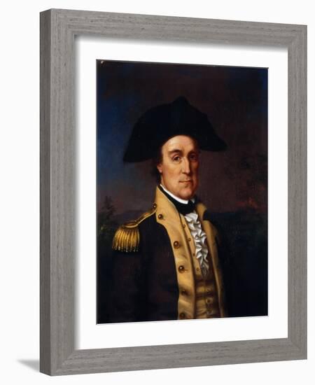 Portrait of General Elijah Clarke (Oil on Canvas)-Rembrandt Peale-Framed Giclee Print