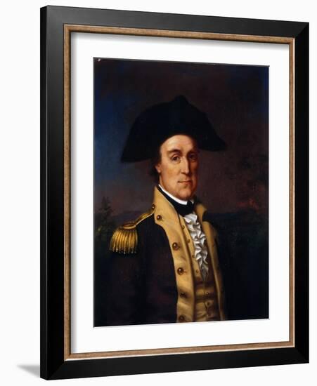 Portrait of General Elijah Clarke (Oil on Canvas)-Rembrandt Peale-Framed Giclee Print