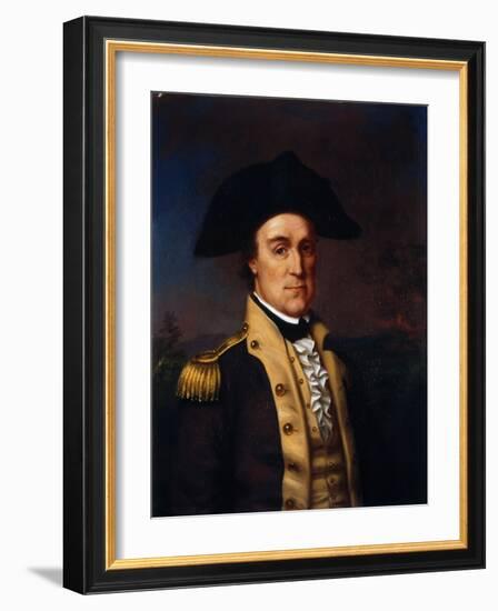 Portrait of General Elijah Clarke (Oil on Canvas)-Rembrandt Peale-Framed Giclee Print