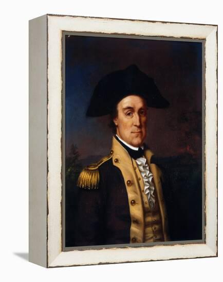 Portrait of General Elijah Clarke (Oil on Canvas)-Rembrandt Peale-Framed Premier Image Canvas