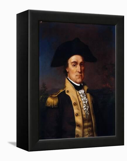 Portrait of General Elijah Clarke (Oil on Canvas)-Rembrandt Peale-Framed Premier Image Canvas
