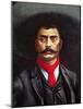 Portrait of General Emiliano Zapata-null-Mounted Giclee Print