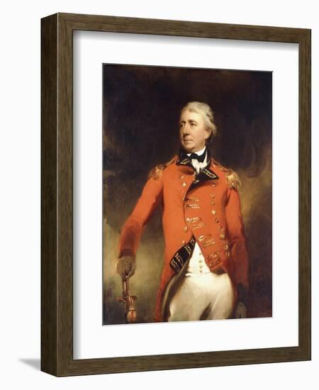 Portrait of General James Stuart Standing Three-Quarter Length-Thomas Lawrence-Framed Giclee Print