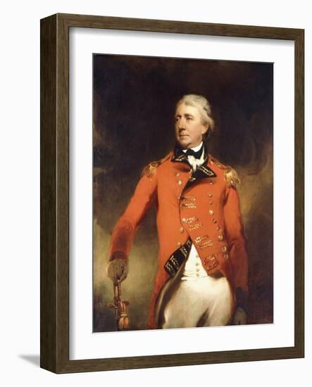 Portrait of General James Stuart Standing Three-Quarter Length-Thomas Lawrence-Framed Giclee Print