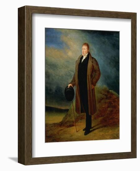 Portrait of General La Fayette in Civilian Dress, 1824-Ary Scheffer-Framed Giclee Print