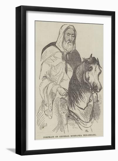 Portrait of General Mustapha Ben-Ismael-null-Framed Giclee Print