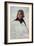 Portrait of General Napoleon Bonaparte-Jacques-Louis David-Framed Art Print