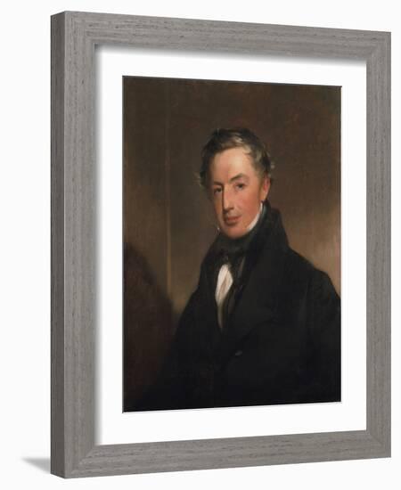 Portrait of General Thomas Cadwalader, 1833 (Oil on Canvas)-Thomas Sully-Framed Giclee Print