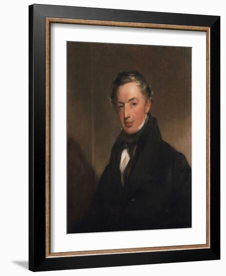 Portrait of General Thomas Cadwalader, 1833 (Oil on Canvas)-Thomas Sully-Framed Giclee Print