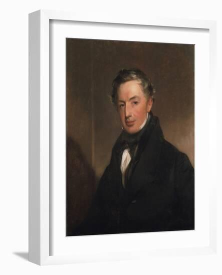 Portrait of General Thomas Cadwalader, 1833 (Oil on Canvas)-Thomas Sully-Framed Giclee Print