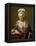 Portrait of Geneviève Jacqueline Pécoul-Jacques Louis David-Framed Premier Image Canvas