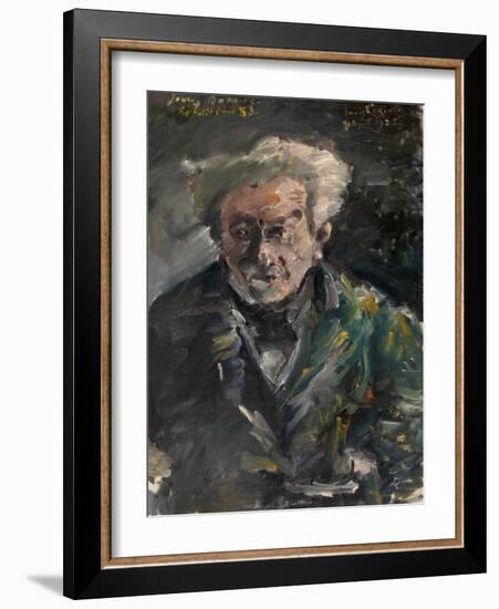 Portrait of Georg Brandes (1842-192)-Lovis Corinth-Framed Giclee Print