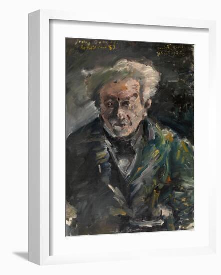 Portrait of Georg Brandes (1842-192)-Lovis Corinth-Framed Giclee Print