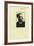 Portrait of George Bernard Shaw-Joseph Simpson-Framed Giclee Print