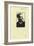 Portrait of George Bernard Shaw-Joseph Simpson-Framed Giclee Print