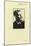 Portrait of George Bernard Shaw-Joseph Simpson-Mounted Giclee Print