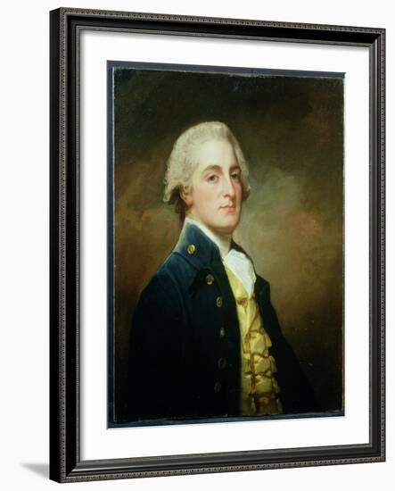 Portrait of George Boscawen (1758-1808) Third Viscount Falmouth, 1784-George Romney-Framed Giclee Print