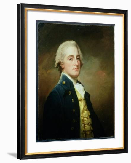 Portrait of George Boscawen (1758-1808) Third Viscount Falmouth, 1784-George Romney-Framed Giclee Print